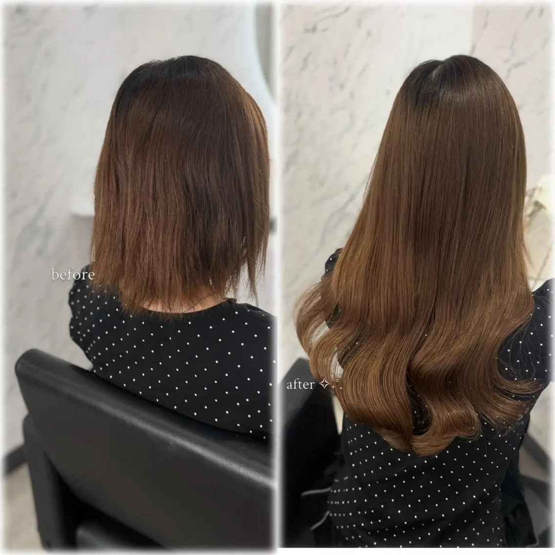ロング エクステ 🫧ララモアナ nanatsu🫧のヘアスタイル