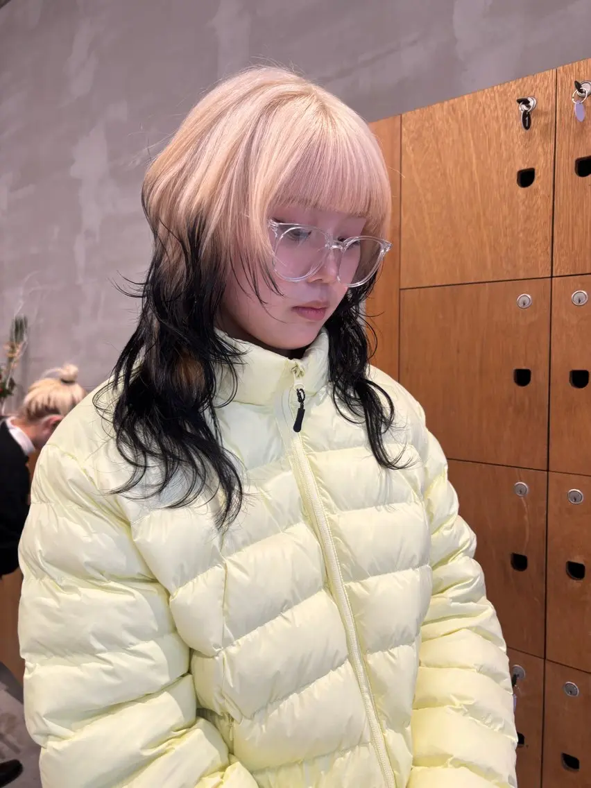 カラー ヘアカラー トリートメント wewe: momoeのヘアスタイル