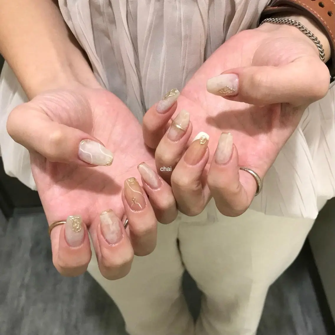 ネイル ハンドネイル chai nail _ai📍鶴橋/桃谷のネイルデザイン