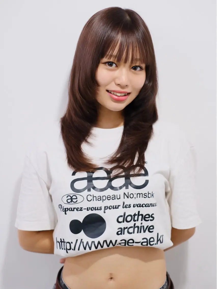 【✨️カット+透明感カラー+コアミーtreatment✨️】(学生限定)の写真
