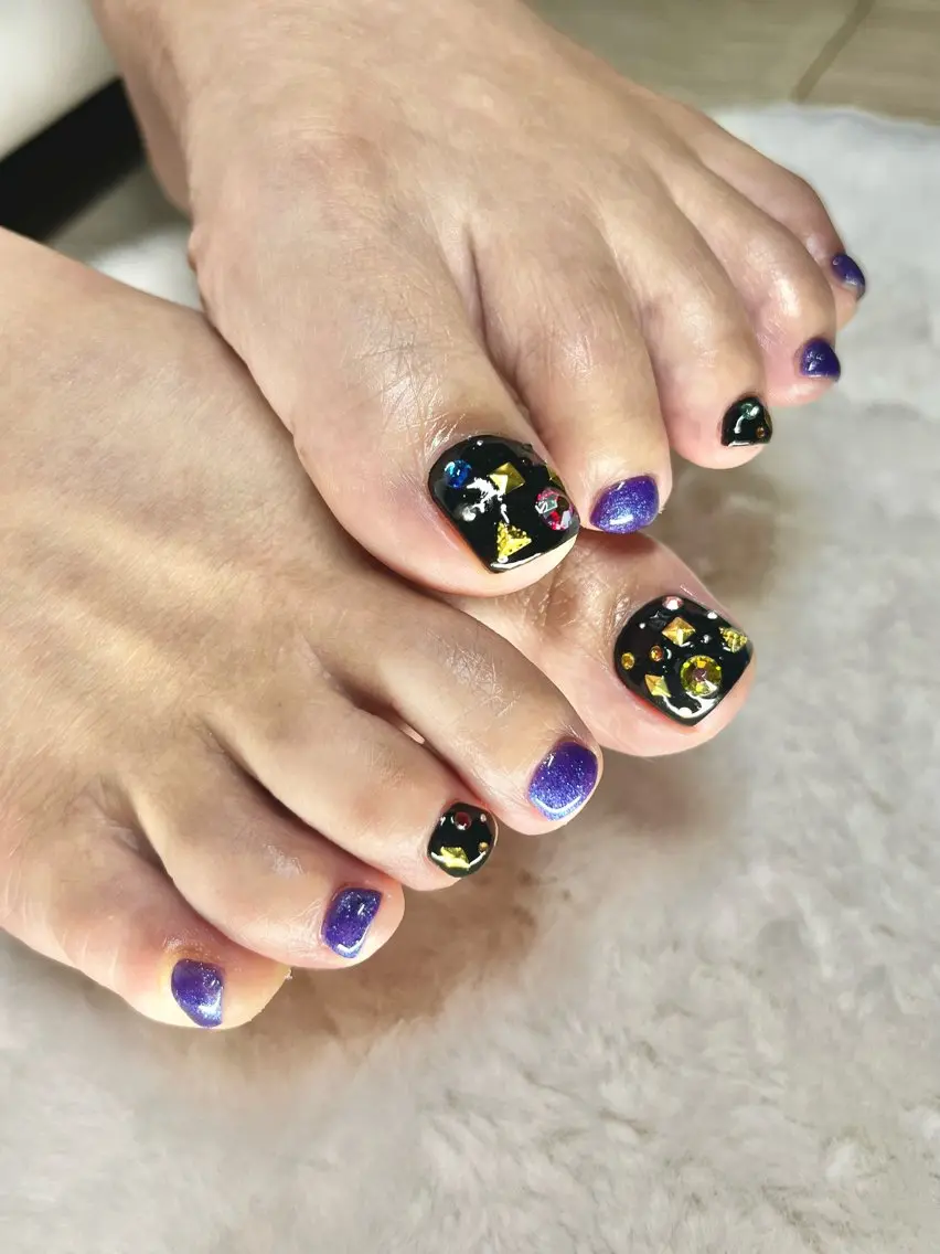 ネイル フットネイル Mallow nailのネイルデザイン