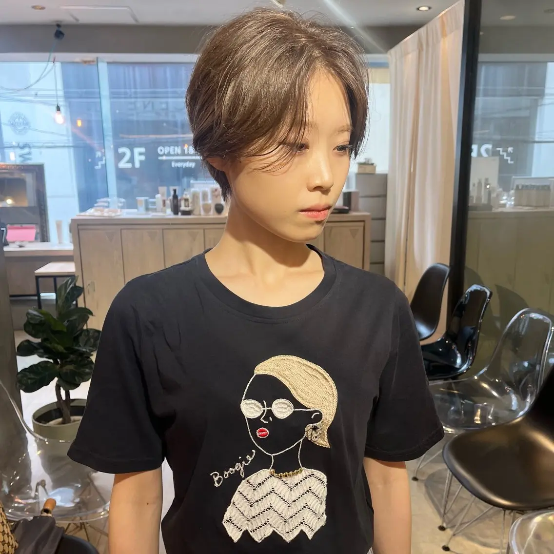 ショート ハンサムショート ショートヘア 山本 千尋のヘアスタイル