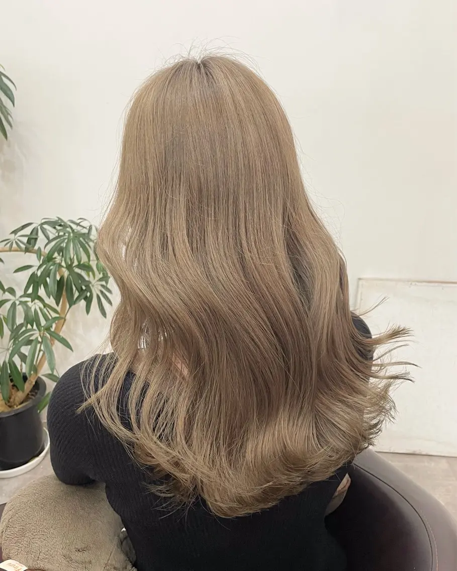 ロング カット ヘアカラー トリートメント 🎀 原宿/ブリーチ 🎀 ♡Reina♡のヘアスタイル