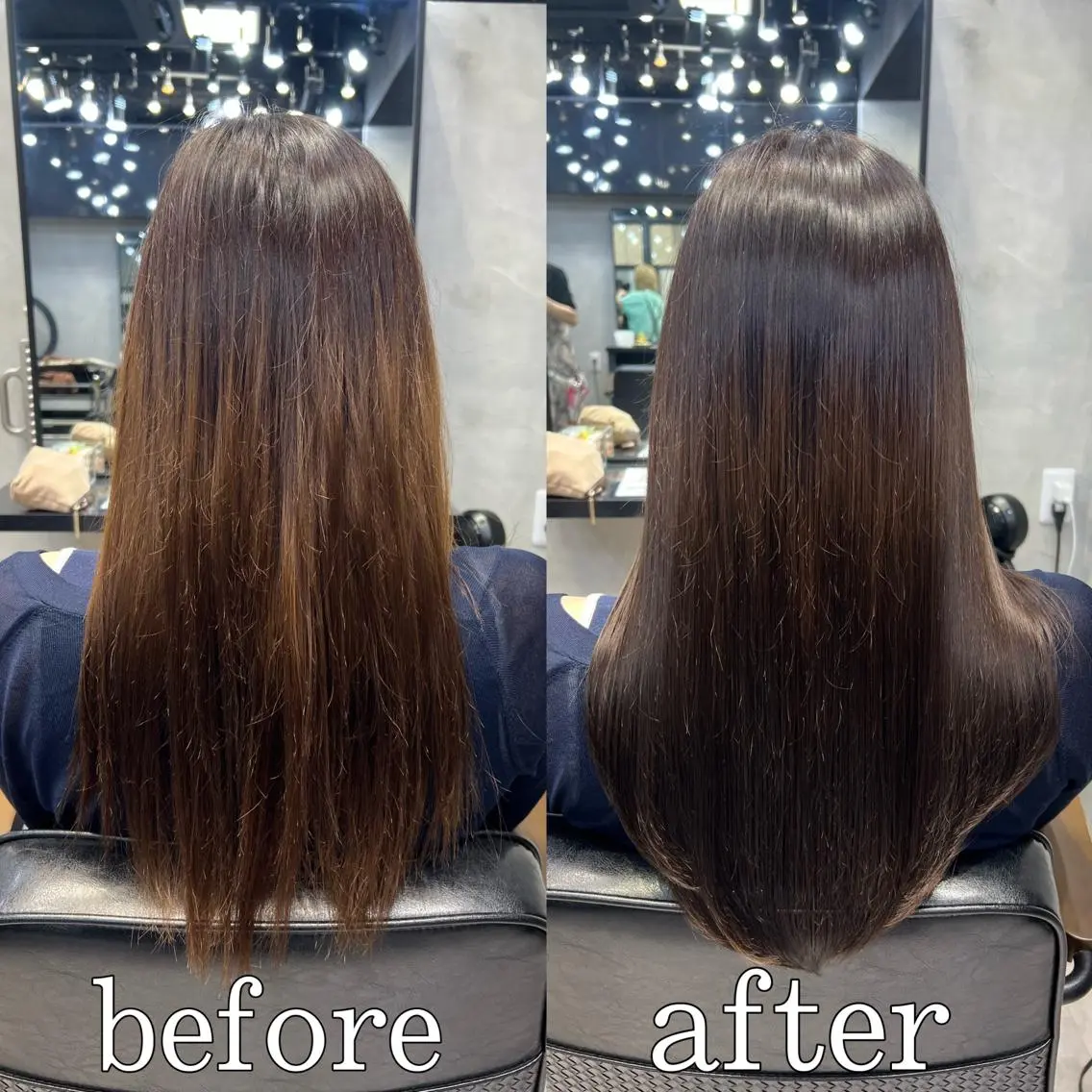 セミロング カラー ヘアアレンジ シールエクステ アッシュ バレイヤージュ ベージュカラー ブリーチ ar+ ❤︎ maiのヘアスタイル