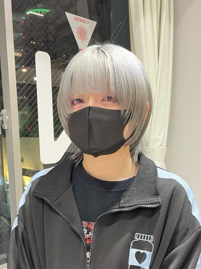ショート ショートヘア ウルフカット カット 💝ブリーチ ショート/れい💝のヘアスタイル