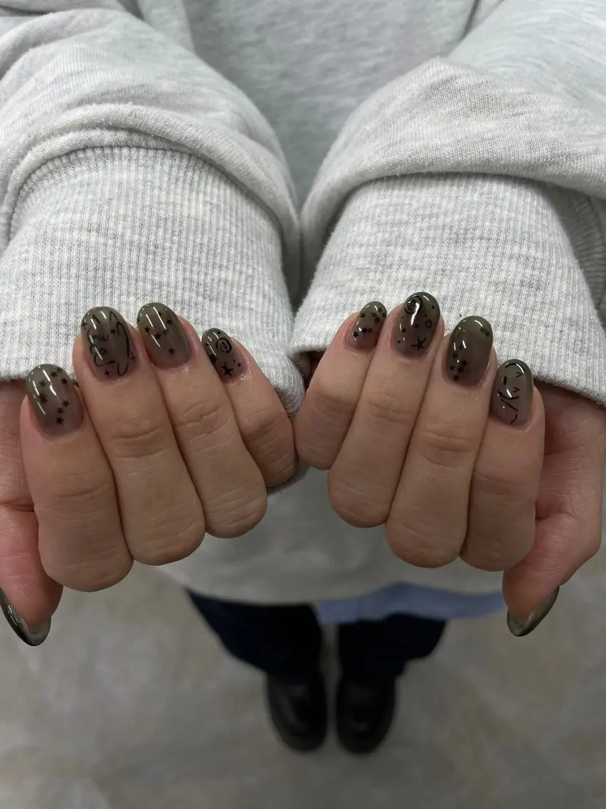 ネイル ひめか🫁 推し概念・個性派のネイルデザイン