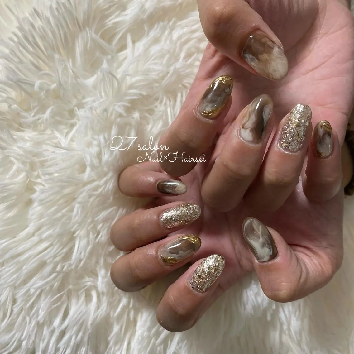 ネイル ニュアンスネイル 27salon yuinaのネイルデザイン