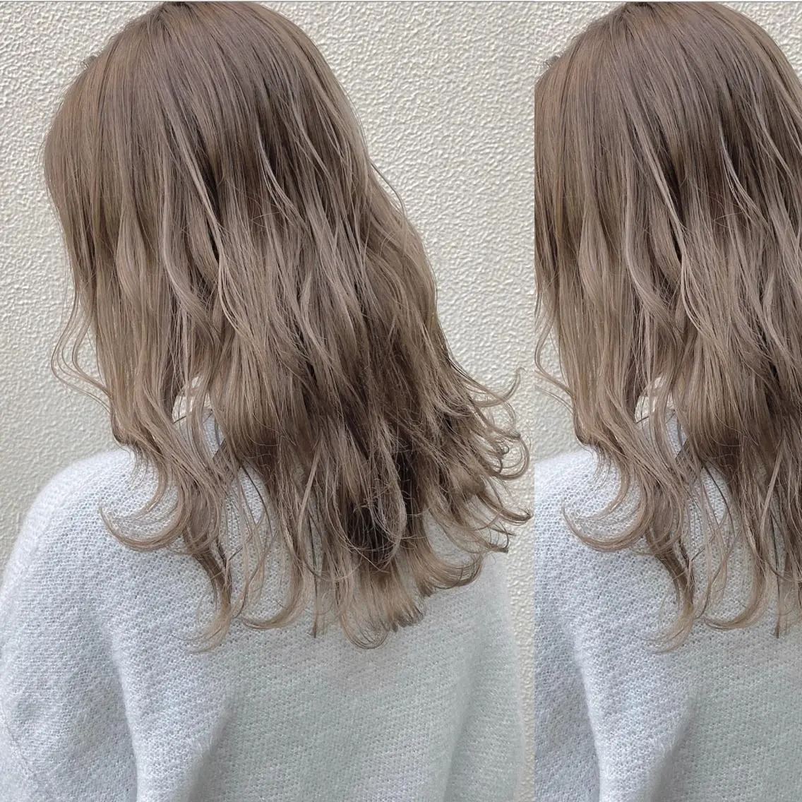 ミディアム カラー CLUTCH天王寺 西藤遥河のヘアスタイル
