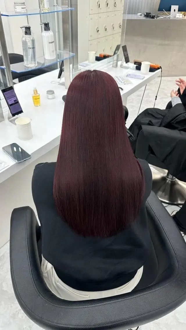 カラー ブリーチ ケアブリーチ ブリーチなしカラー 髪質改善 🍒renka🍒 ボブ/ショート/暖色のヘアスタイル