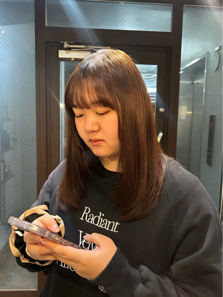 ロング カットモデル募集 mana🎀🤍のヘアスタイル
