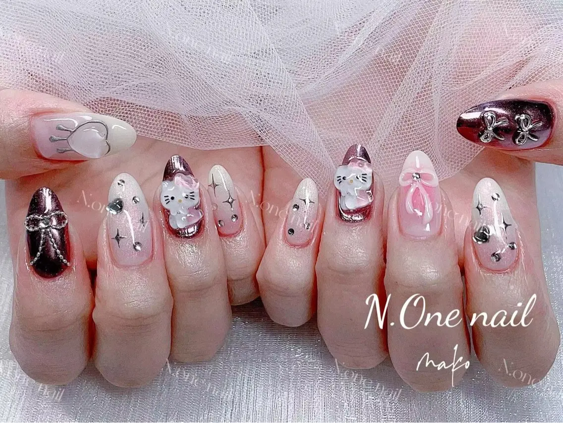 ネイル N.one mei🎀のネイルデザイン