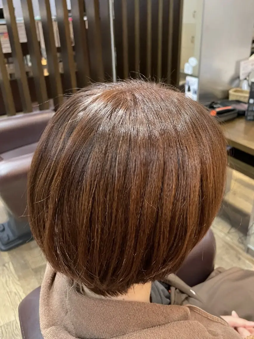 カラー 西村 晃海のヘアスタイル