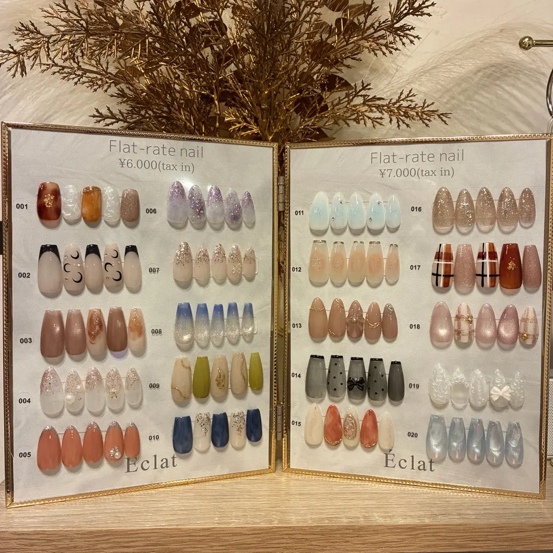 ネイル フットネイル ハンドネイル nail salon Éclatのネイルデザイン