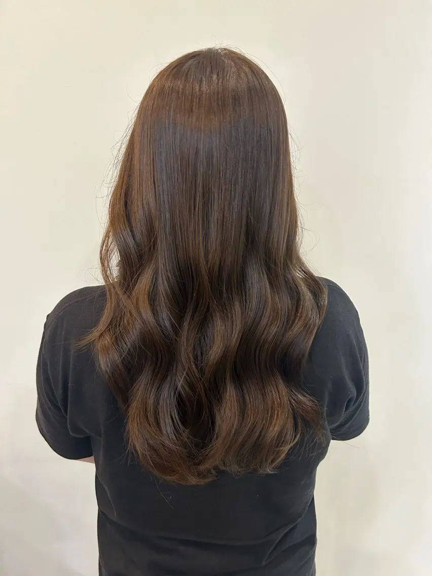 ロング カラー FUKA🎀🩶 / 韓国風ヘアのヘアスタイル