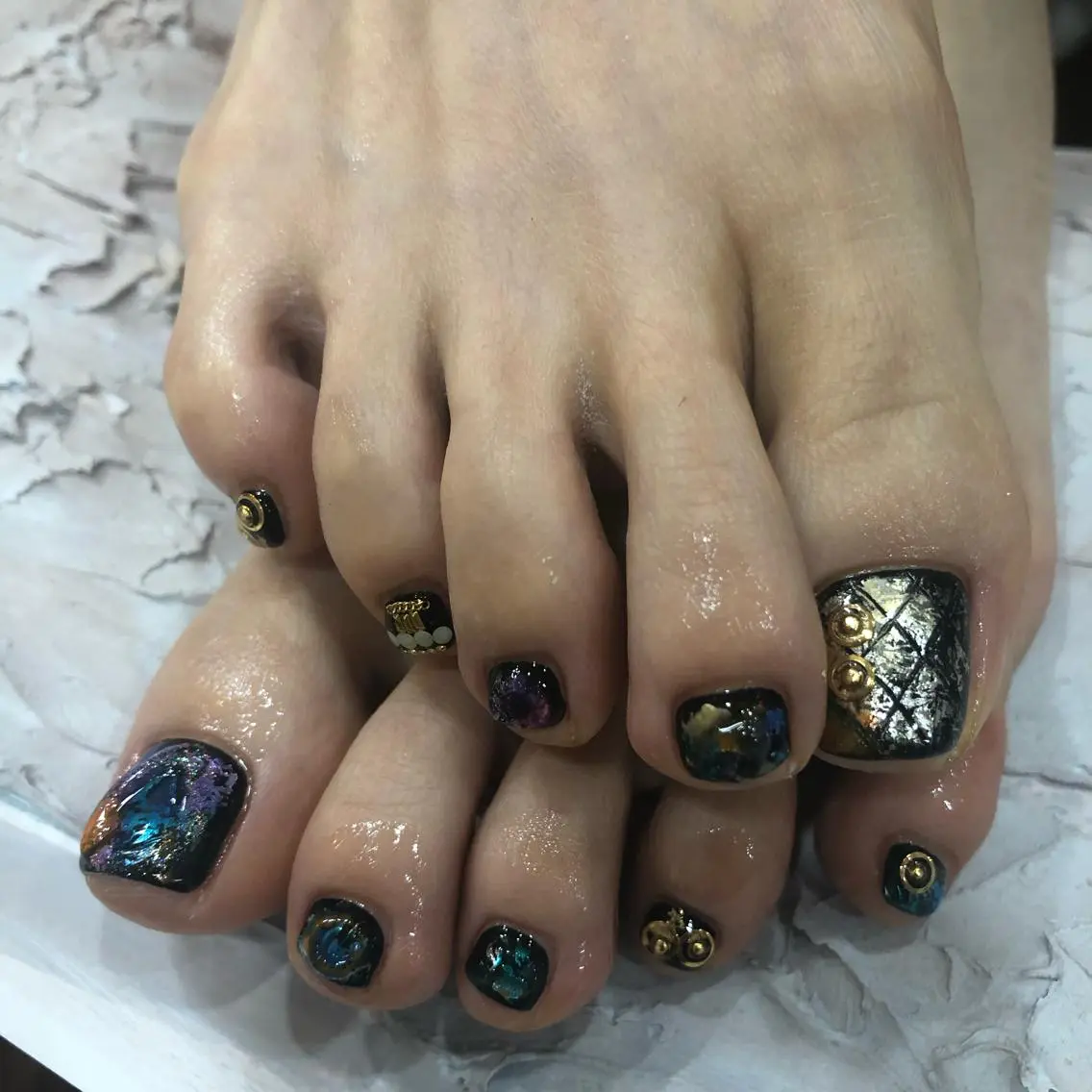 ネイル フットネイル sabo... nailのネイルデザイン