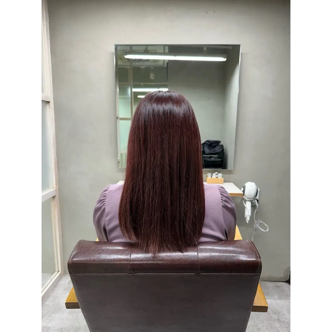 セミロング カラー カット ヘアカラー ｔｏｃｃａ /ｅｒｉのヘアスタイル