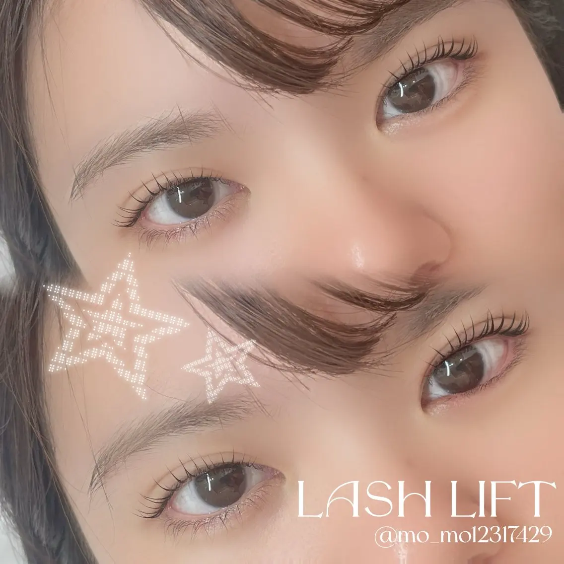 マツエク・マツパ マツエク luosiluqe Naha Momoのマツエク・マツパデザイン