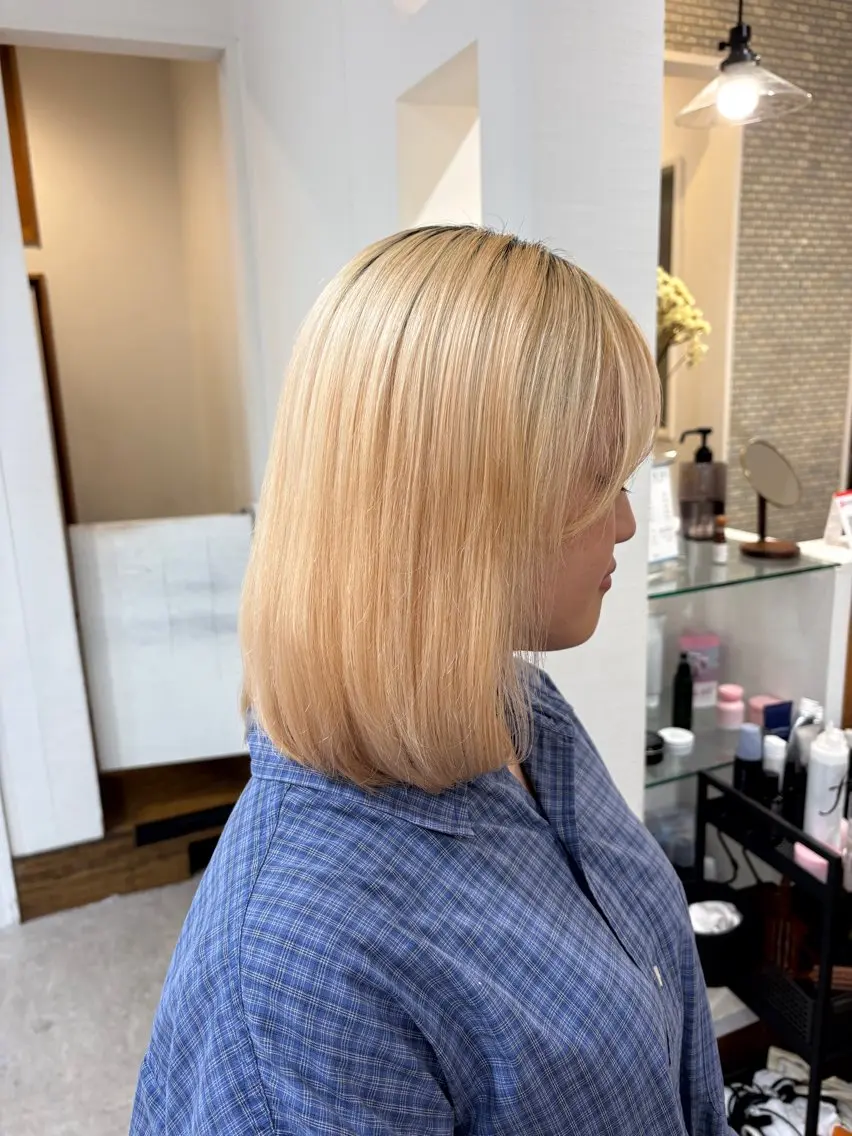 ミディアム トリートメント PearL suzukaのヘアスタイル