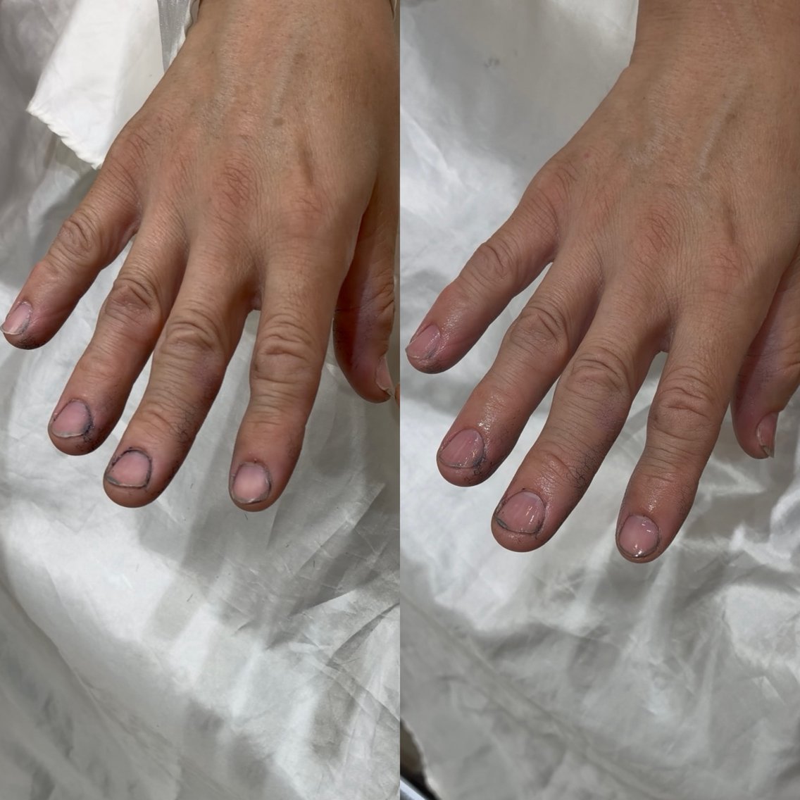 メンズ ネイル クリアネイル ジェルネイル メンズネイル ハンドケア __shiho. nailのネイルデザイン