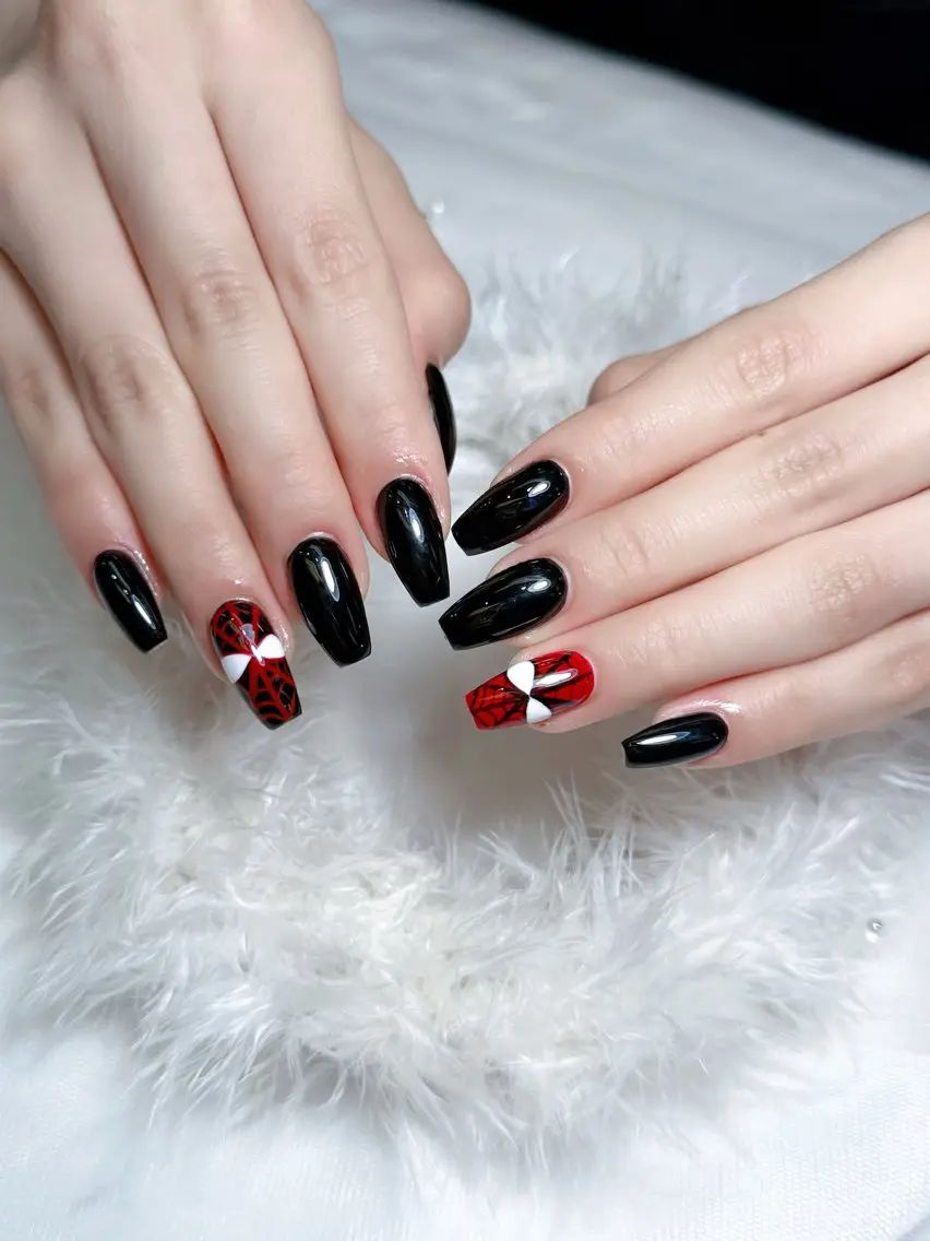 セミロング ハンドネイル Bibi nail Osakaのネイルデザイン