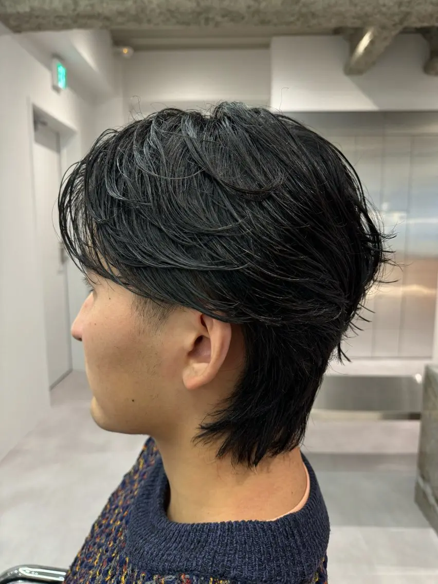パーマ メンズ メンズ特化ニュアンス パーマ RYOのヘアスタイル