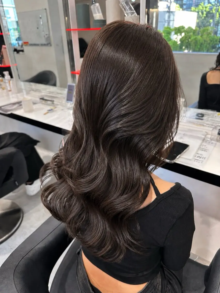 ロング カラー ヘアカラー トリートメント 透明感・トレンドヘア 🫧齋藤拓未🫧のヘアスタイル