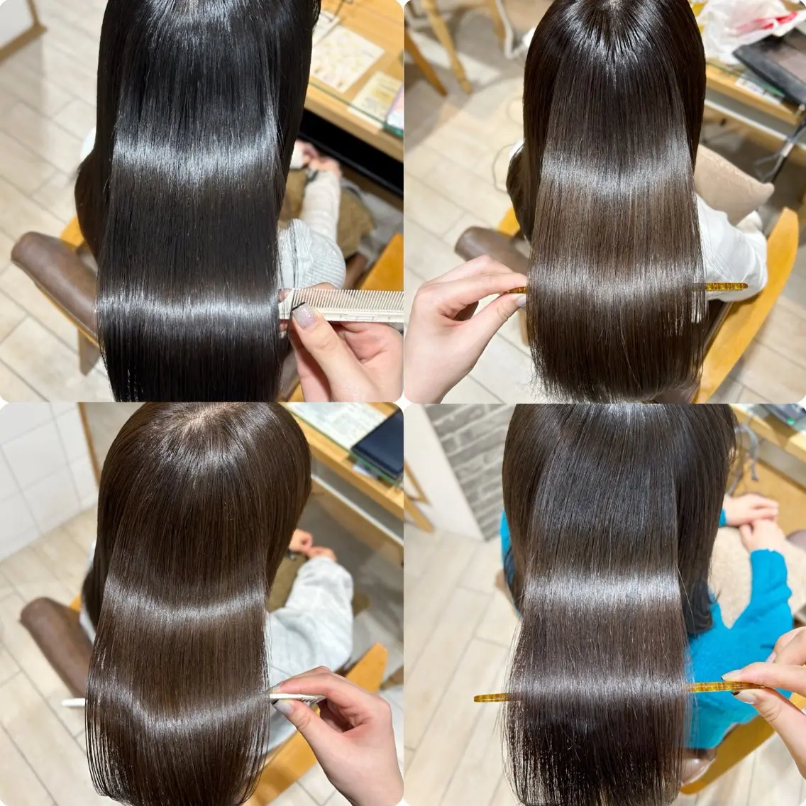 ロング 縮毛矯正 トリートメント Ami 🕊✨のヘアスタイル