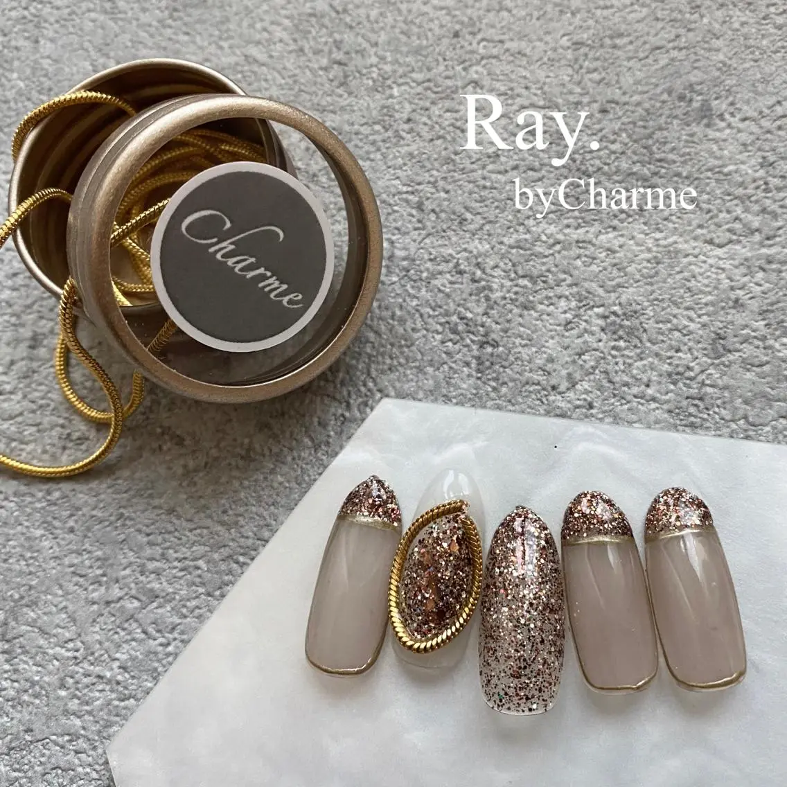 ネイル Ray. /綺麗目ニュアンスのネイルデザイン