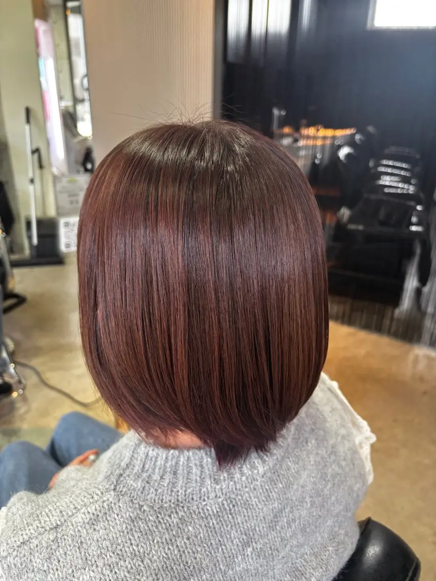 ショート カラー ヘアカラー トリートメント Konoka ボブ✂️外国人風のヘアスタイル