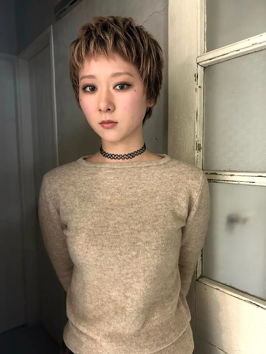 ショート カット 大阪/堀江/ いわもと　りゅうやのヘアスタイル