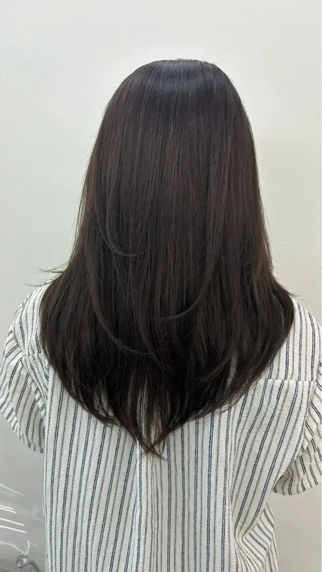 ロング カラー ブラウンカラー ヘアカラー トリートメント 🫧daito/艶髪 /透明感カラー🫧のヘアスタイル