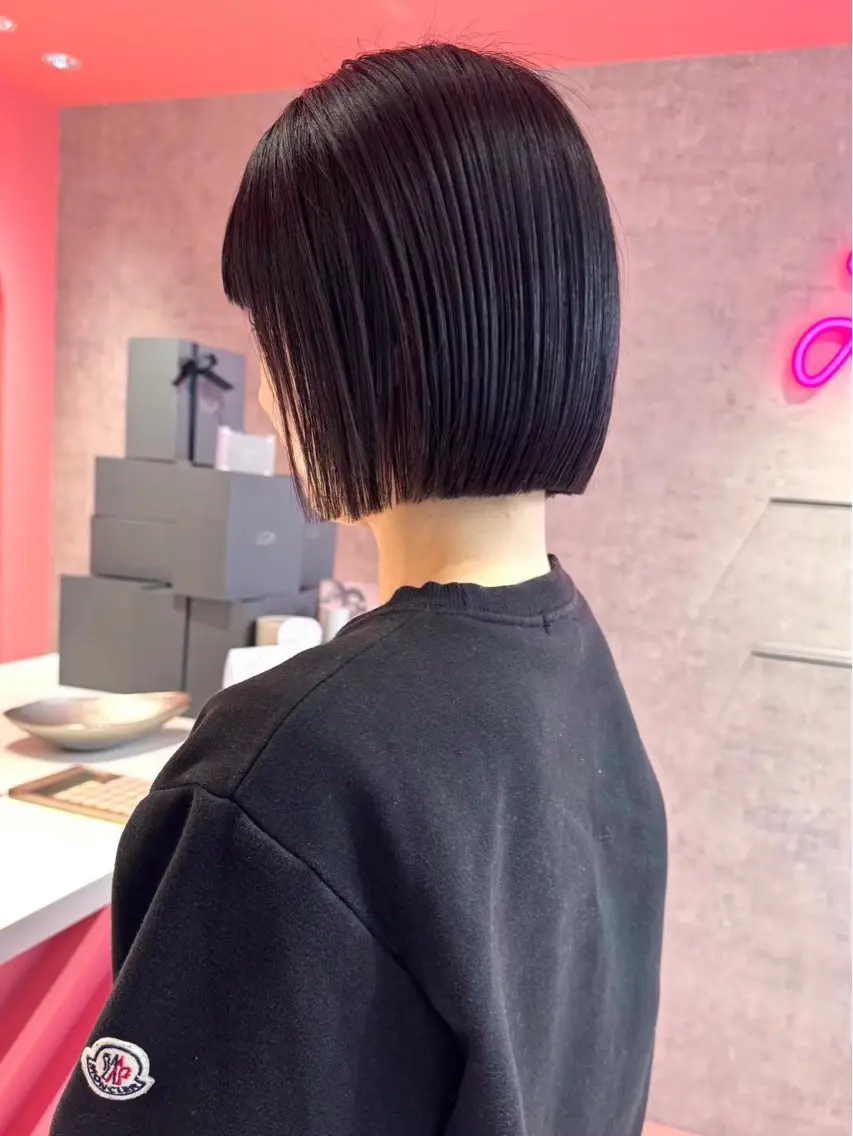 渋谷🩵 髪質改善🫧艶カラーのヘアスタイル