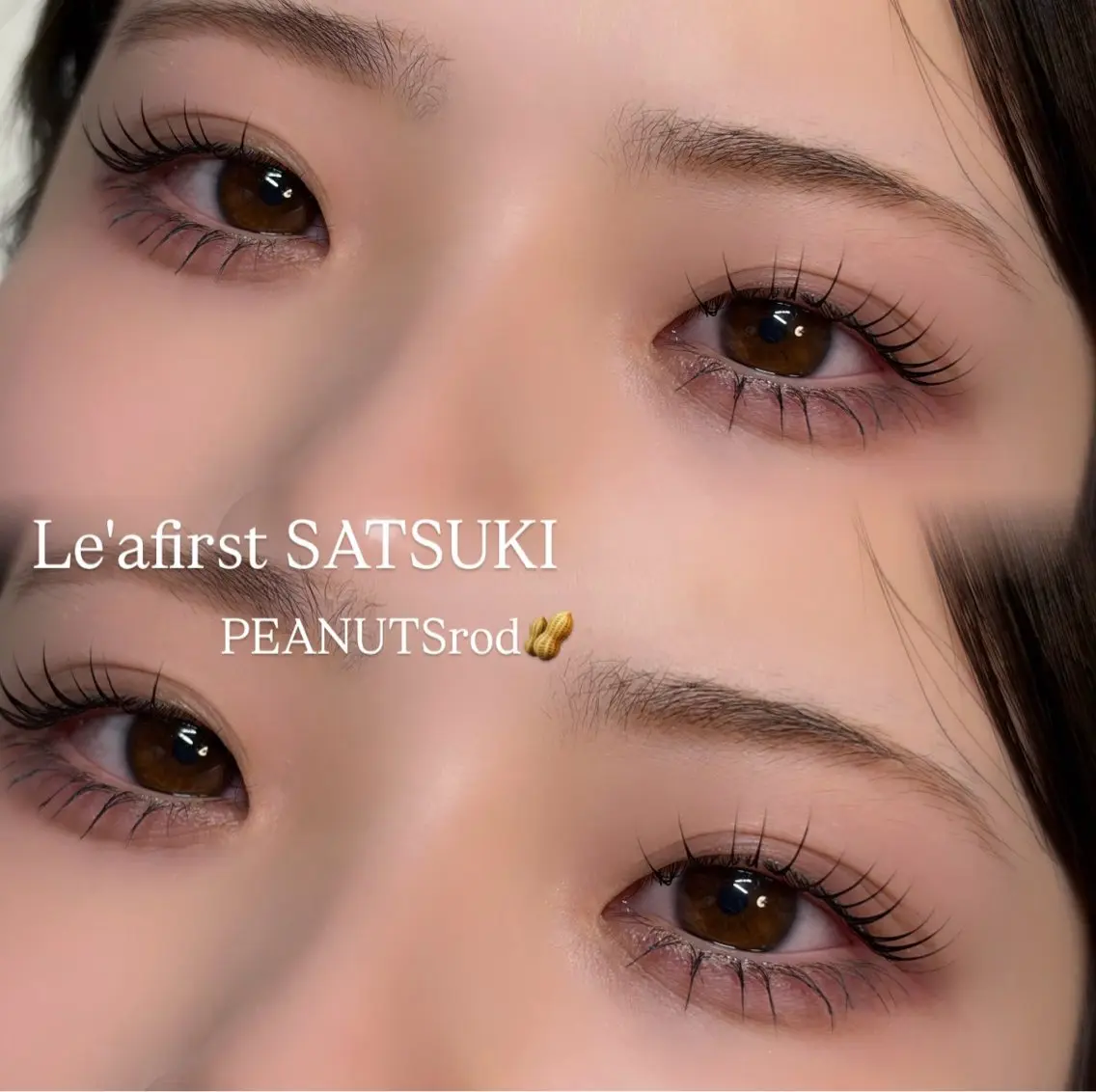マツエク・マツパ マツパ Le'afirst satsukiのマツエク・マツパデザイン