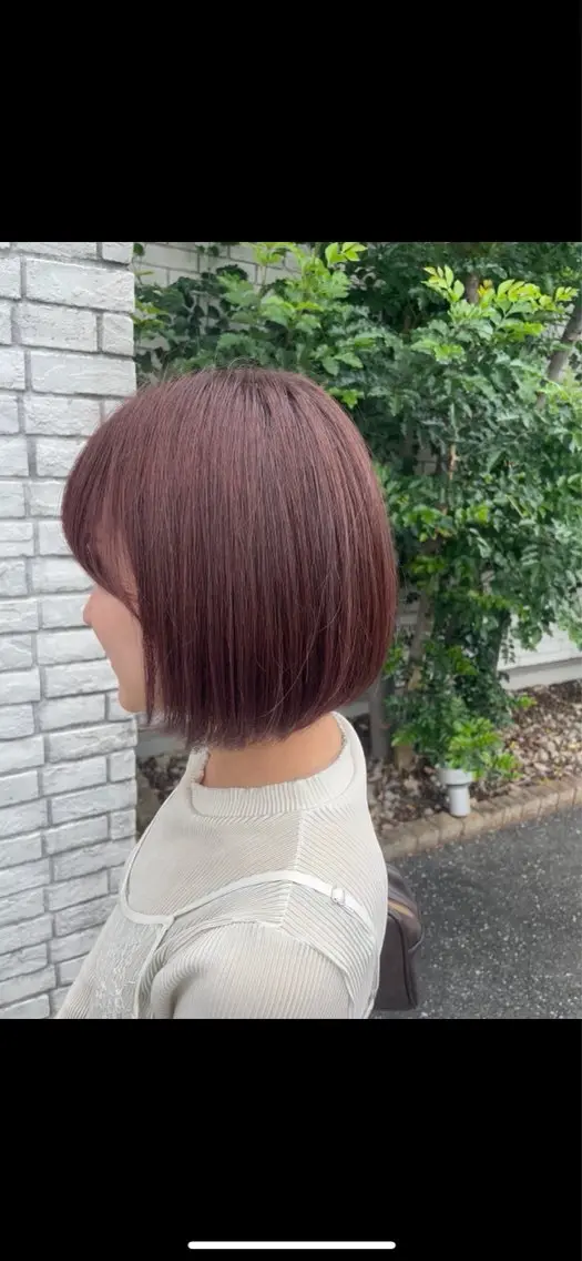 カラー ブラウンカラー ダブルカラー ピンクカラー ヘアカラー 金澤 美怜のヘアスタイル
