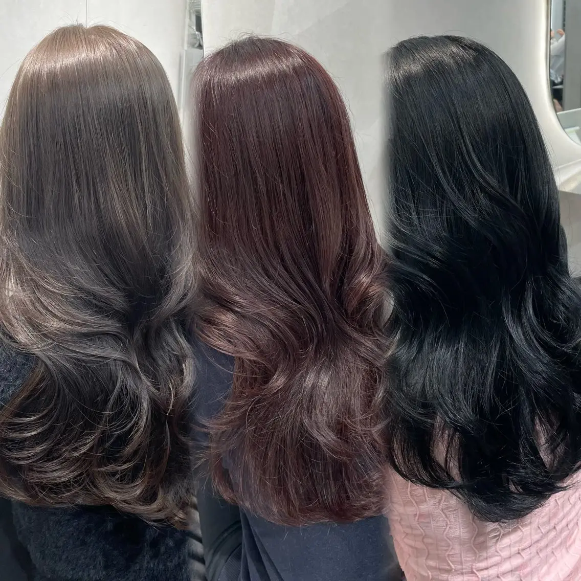 ロング カラー アッシュ アッシュブラウン ベージュカラー ブラウンカラー 透明感カラー ヘアカラー 表参道/透明感 グレージュ/ブラウンのヘアスタイル