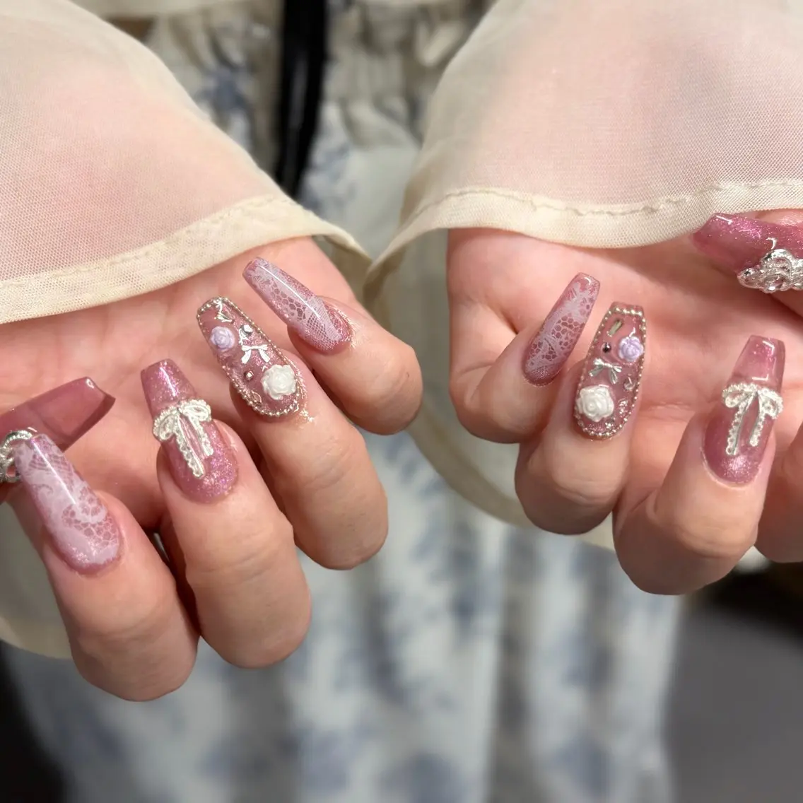 ネイル ハンドネイル mori yuina ┆͓̽ NUDGEのネイルデザイン