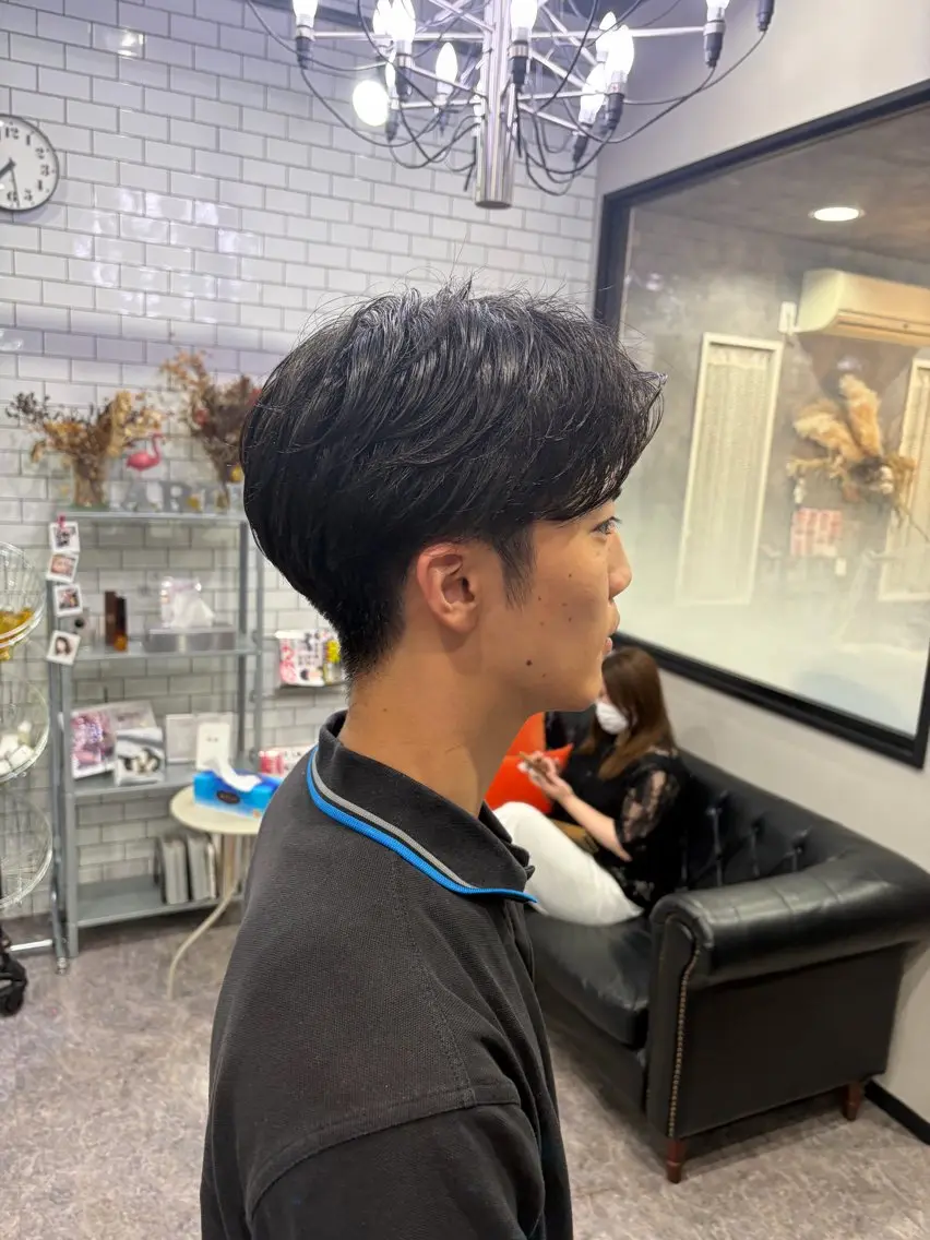 パーマ 友滝 真菜美のヘアスタイル