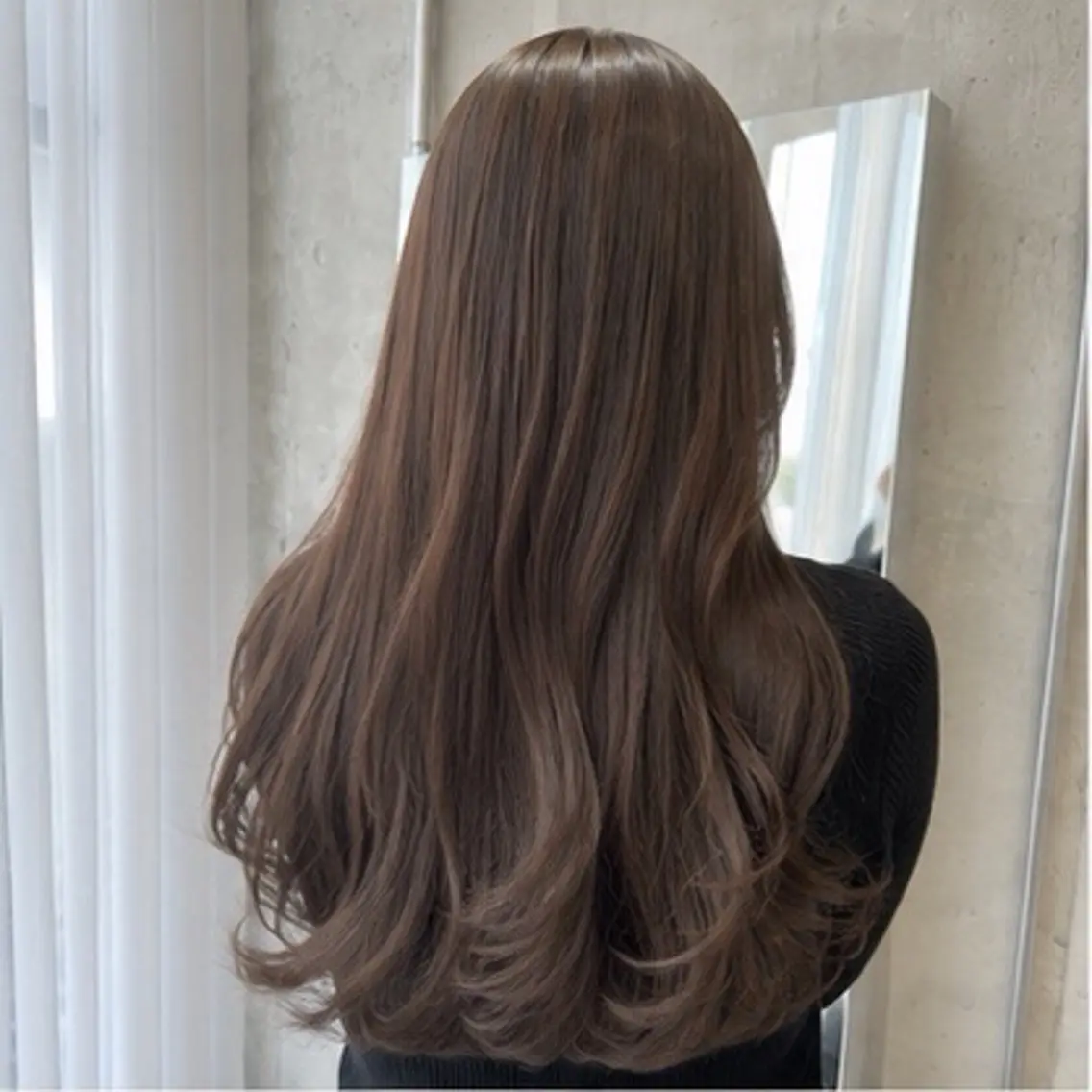セミロング カラー ヘアアレンジ カット ヘアカラー トリートメント 🌱透明感カラー🌱 レイヤー/コウスケのヘアスタイル