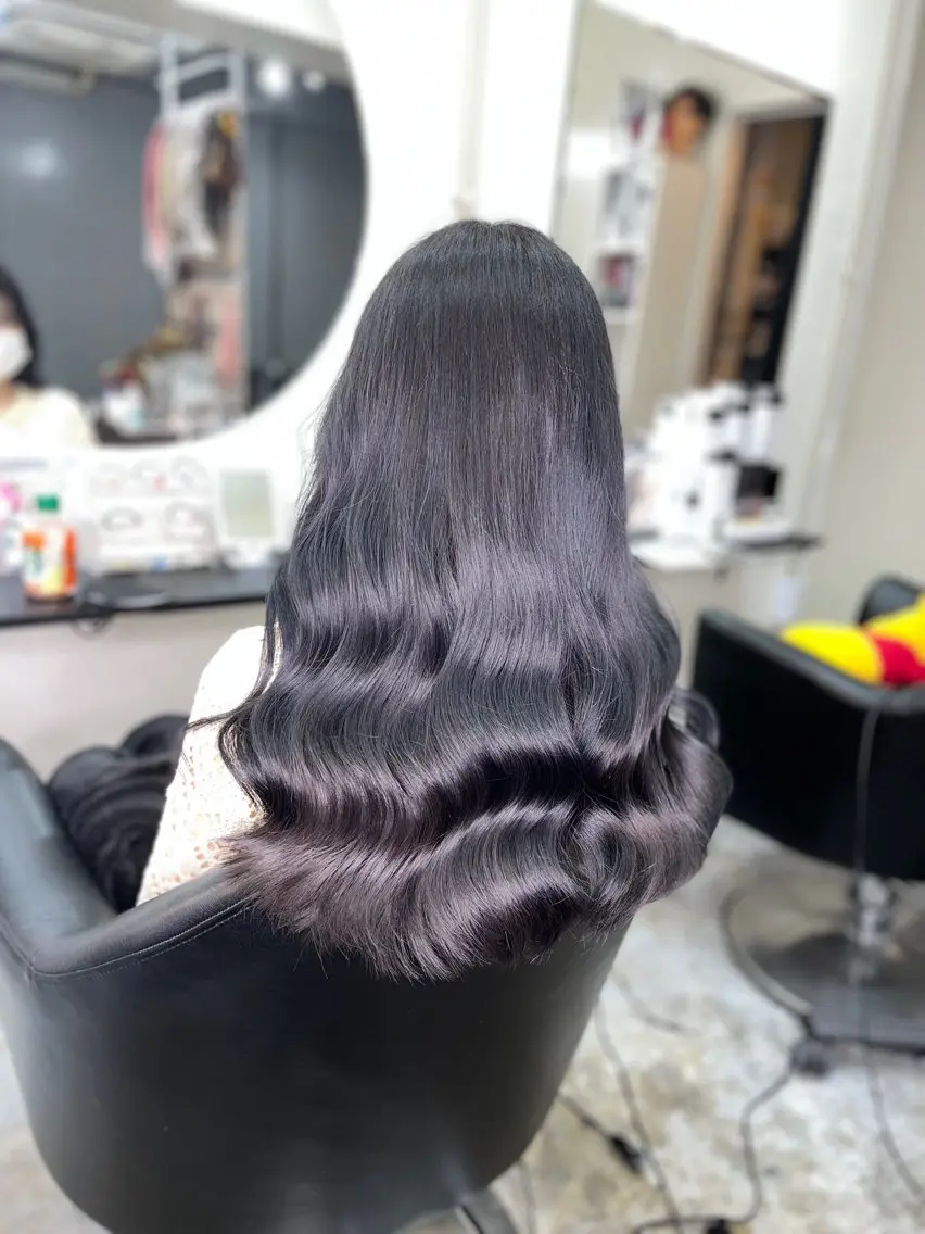 ロング カラー 魅力引き出しヘア🐾 るくものヘアスタイル