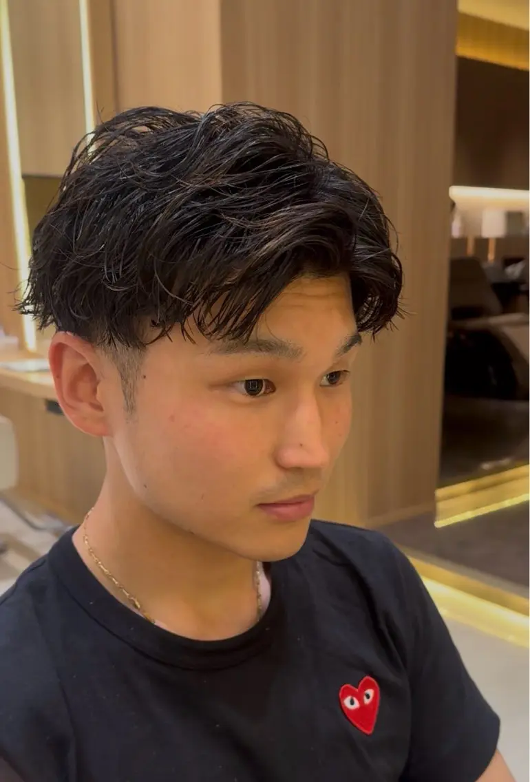 カット+ルーズパーマ(ケアパーマ)の写真