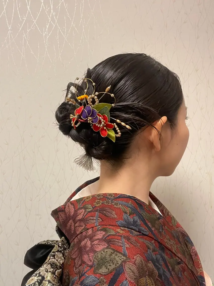 ヘアセットの写真