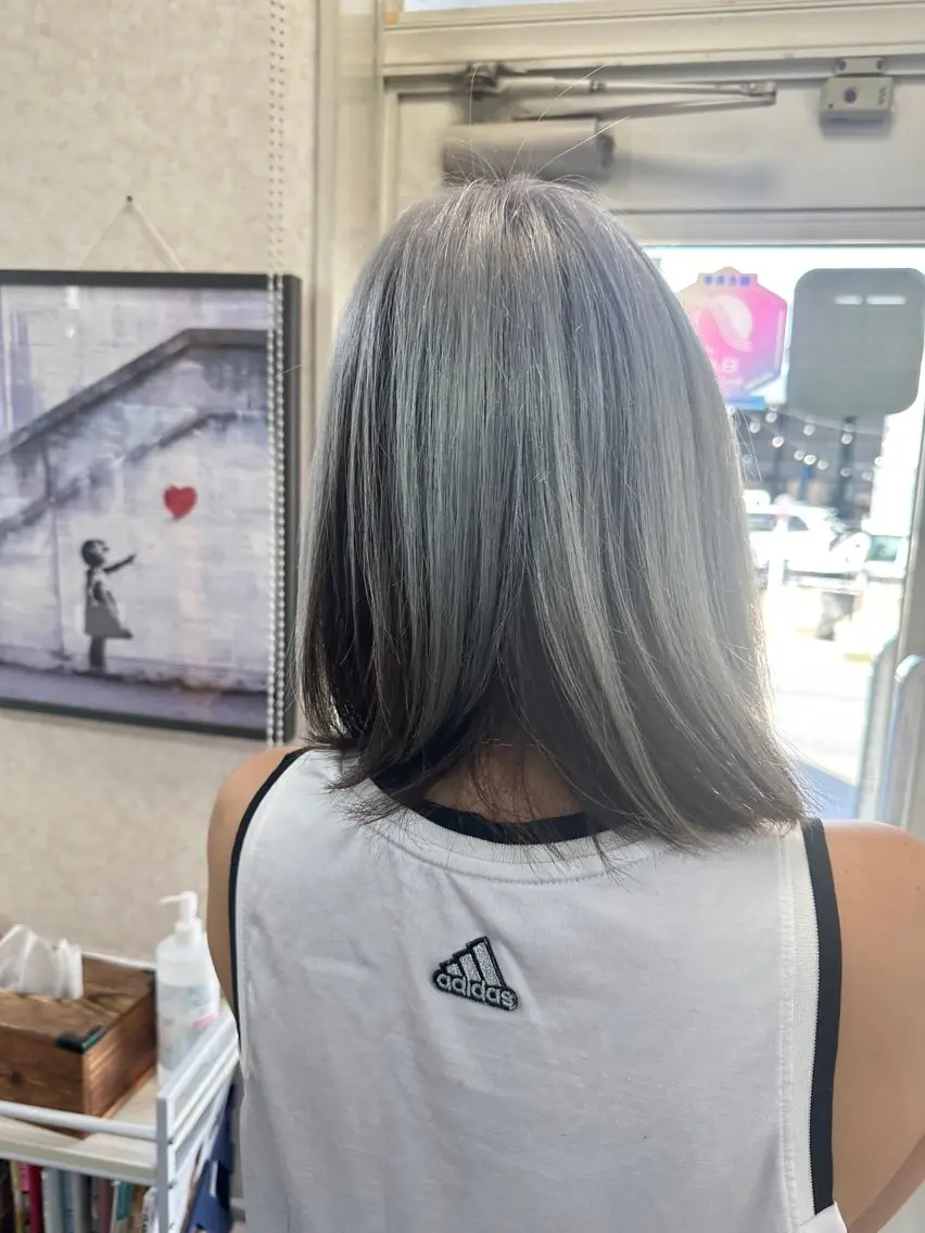 ミディアム エンゼルス美容室斉間 圭司のヘアスタイル