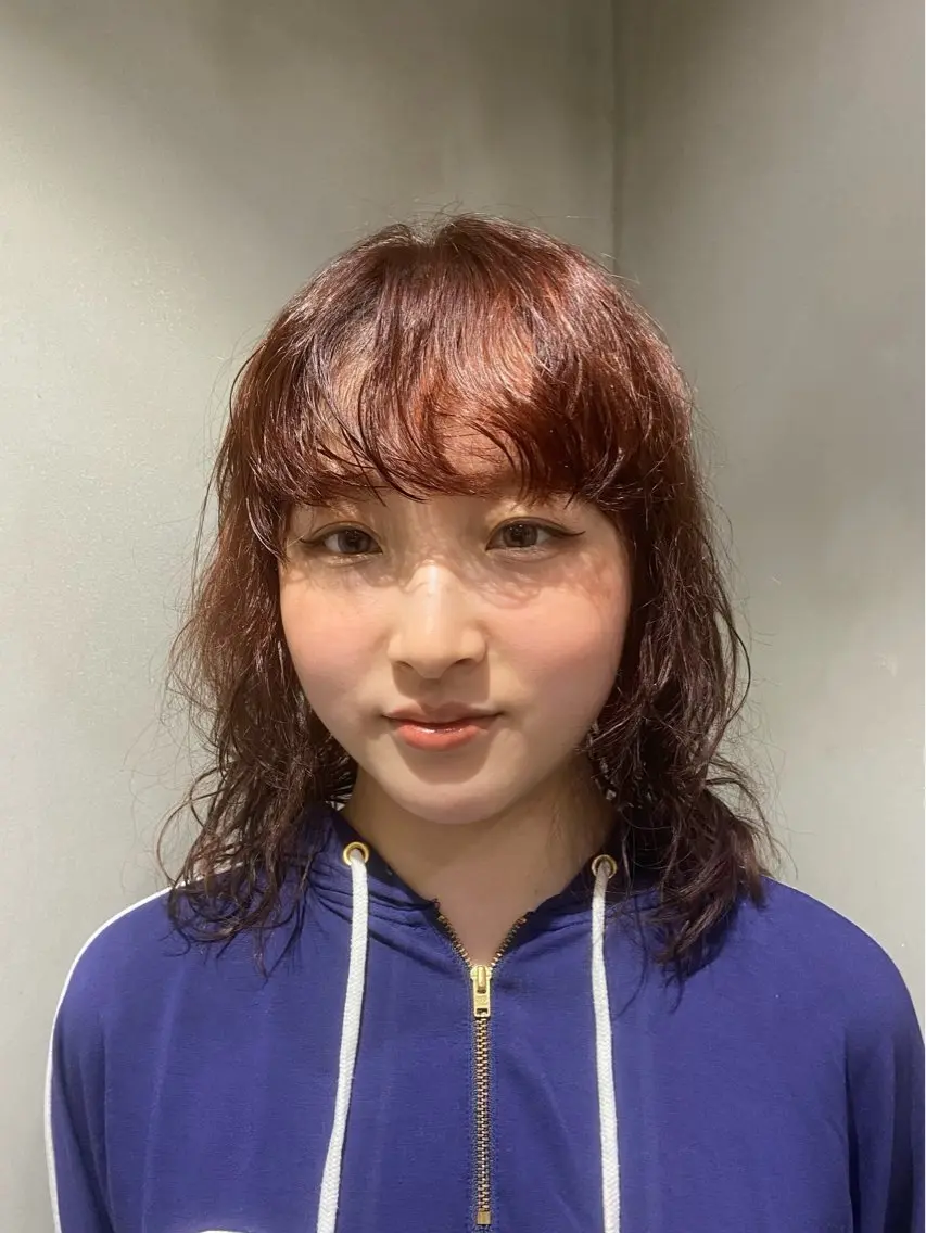 カラー ブリーチ ブリーチなしカラー モデル様募集中 🦴harunaのヘアスタイル