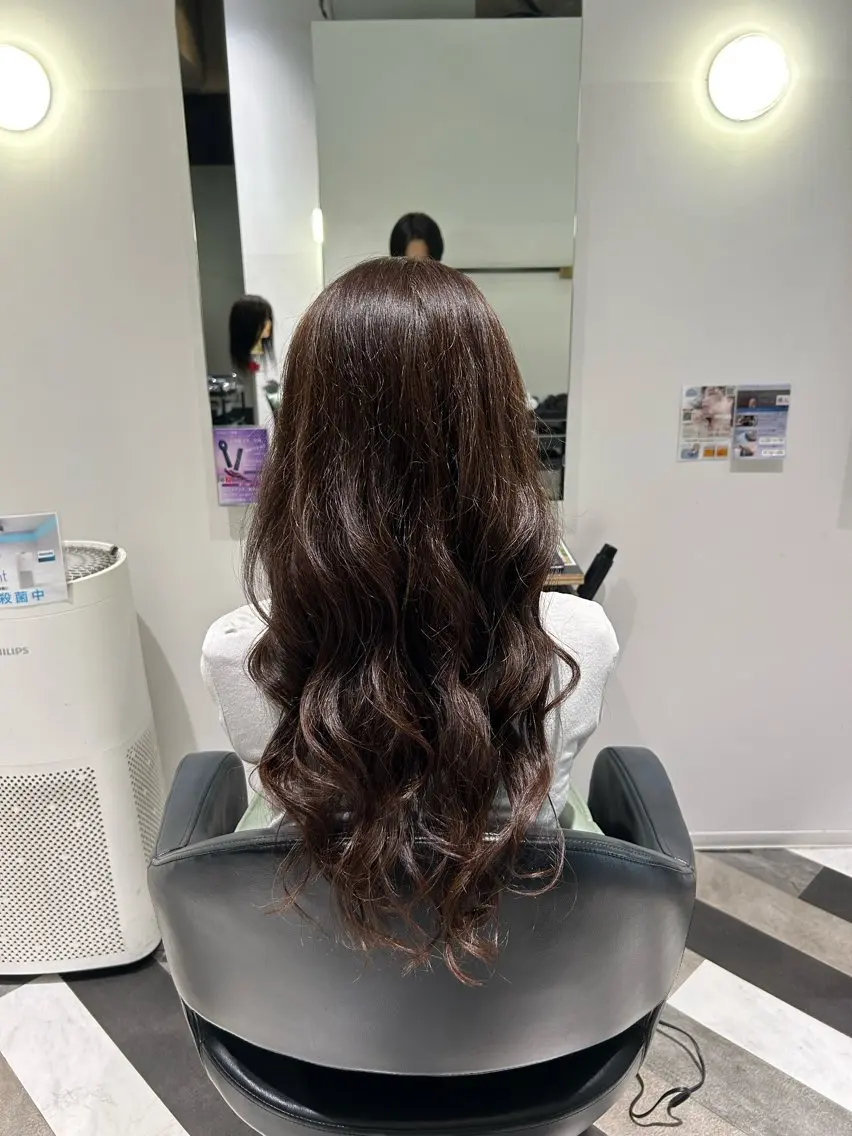 ロング レイヤーカット 斎藤 友太のヘアスタイル
