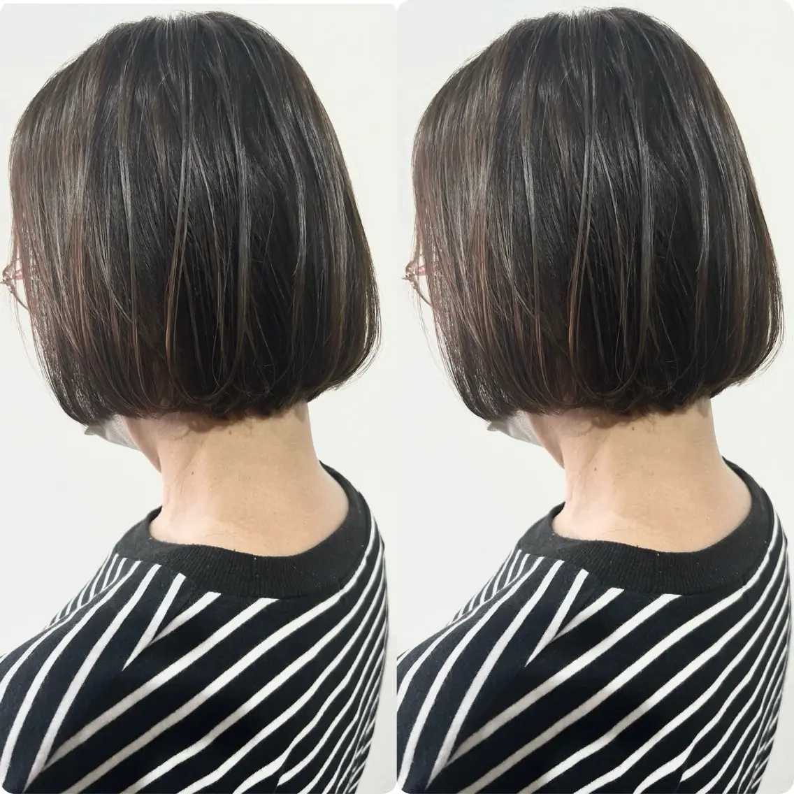 ショート 切っぱなし💇‍♀️ イヤリング🎨龍之介のヘアスタイル