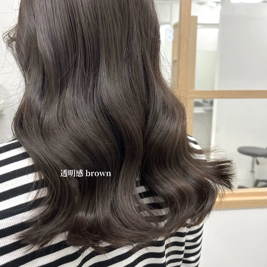 ロング カラー 柔らかオリーブ🌿 HIMARI🌻のヘアスタイル