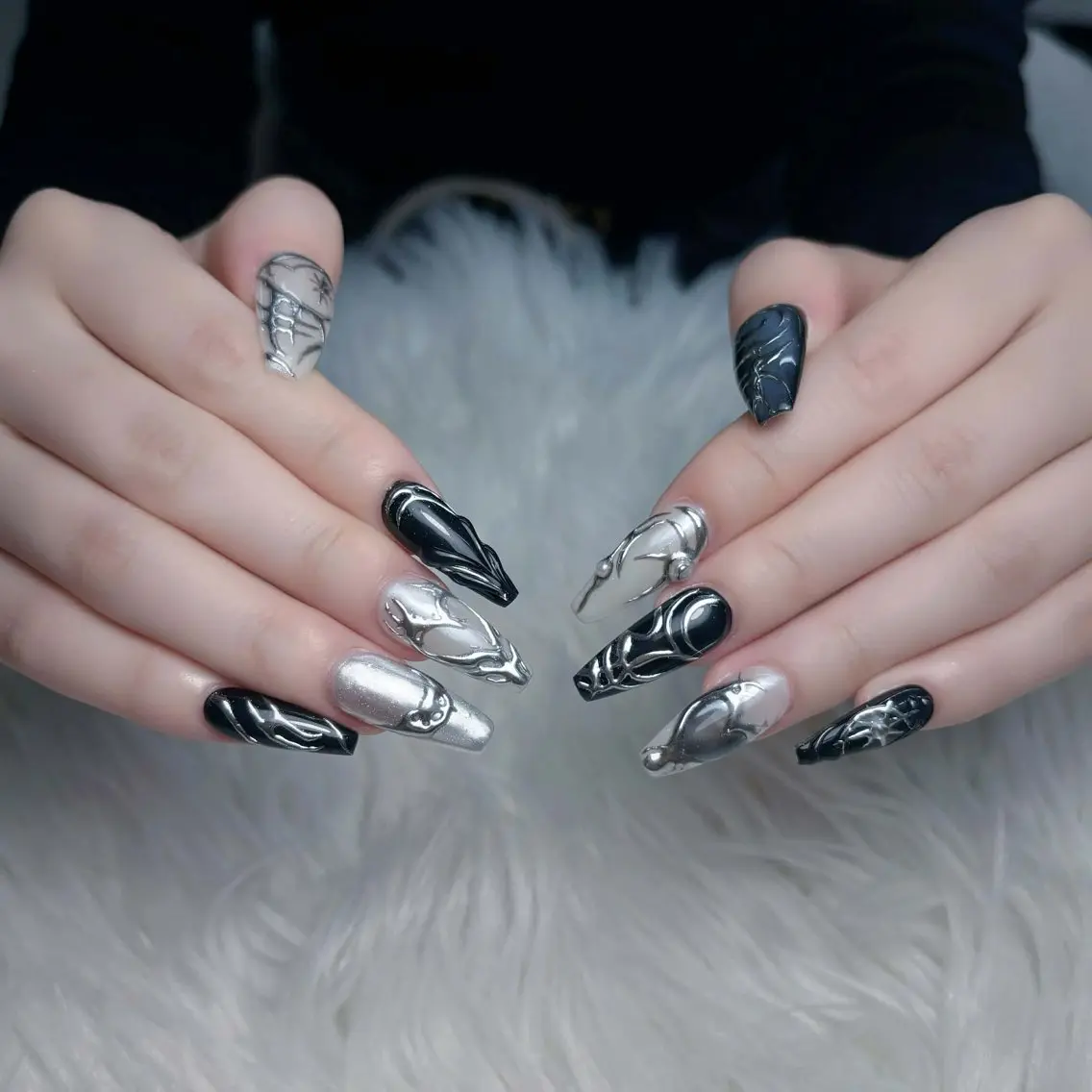 ネイル アートネイル オーロラネイル ブラウン ジェルネイル グラデーション ハンドネイル ハンドケア Nova Nailのネイルデザイン