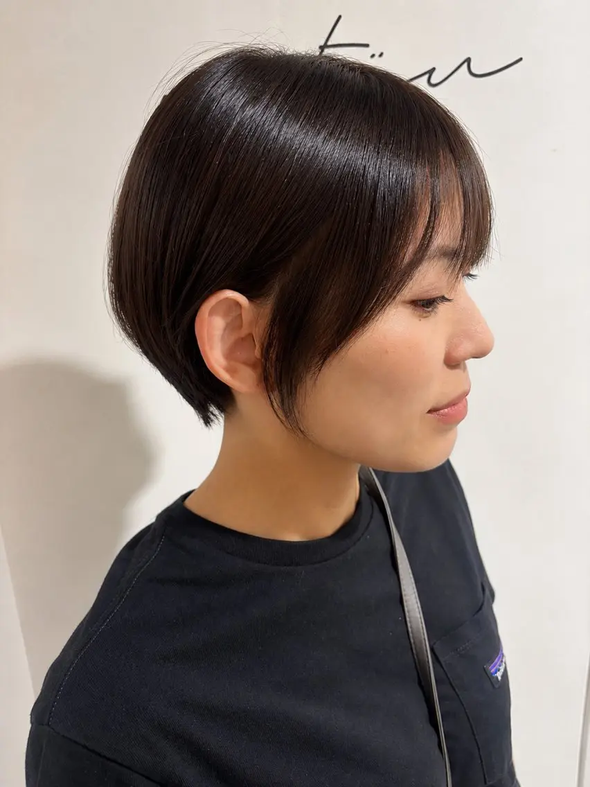 ショート ヘアカラー ボブ特化・縮毛矯正/ 上原麗咲希のヘアスタイル