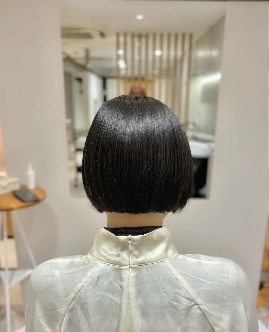 ショート カット トリートメント 白土 さくらのヘアスタイル