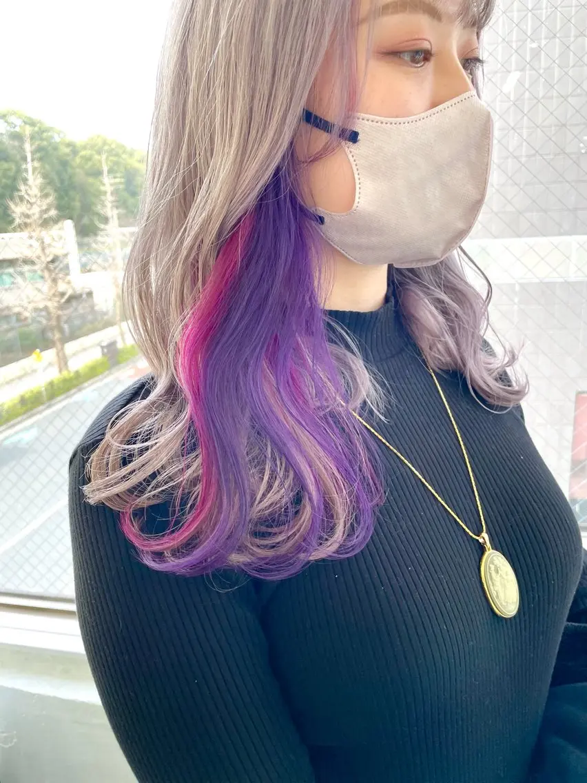 カラー 縮毛矯正練習 モデル募集✨️NOAのヘアスタイル